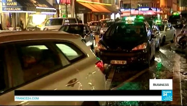 Business Daily - French taxi drivers strike over competition from car services
