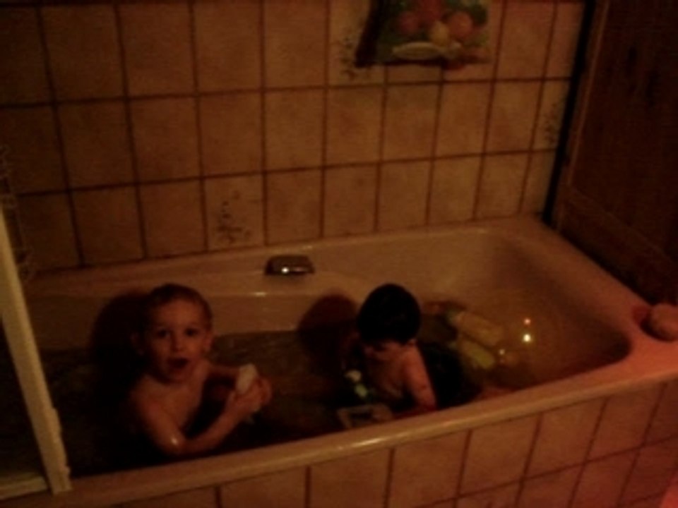 Ballon dans le bain