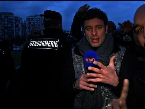 Grève des taxis: ambiance très tendue à Porte-Maillot - 10/02