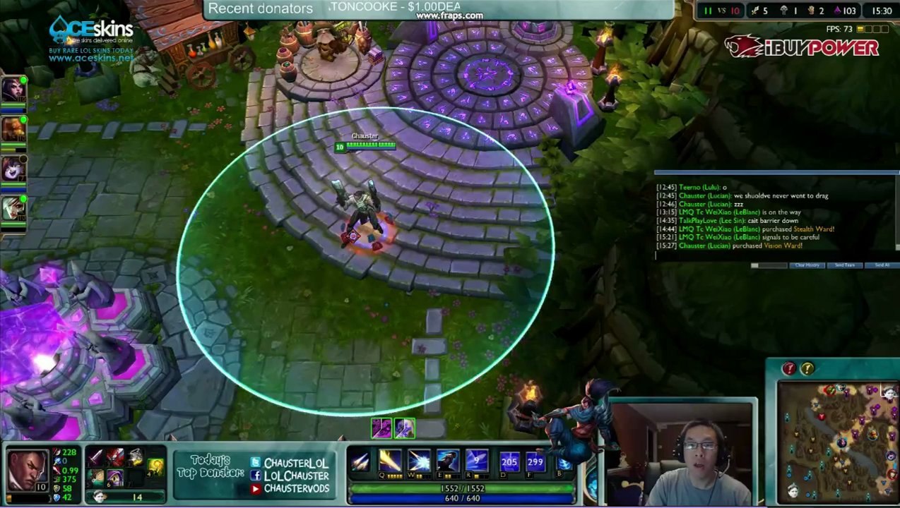 Chauster contaminé par Régis - League of legends - team-aaa.com