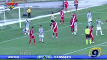 Ascoli - Grosseto 0-1 HD | Highlights and Goals Lega Pro Prima Div. Gir.B 23^ Giornata