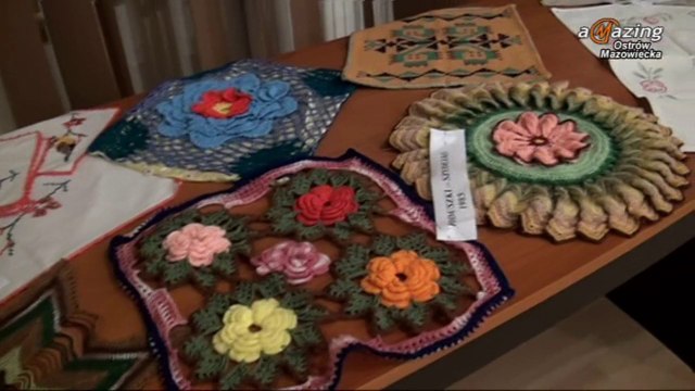 Wystawa Klubu Kolorowej Nitki Z babcinego kuferka Ostrów Mazowiecka 2014