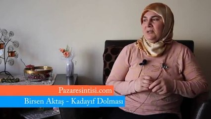 Kadayıf Dolması