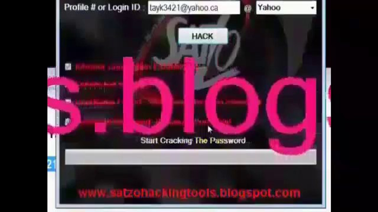 How to Hack Yahoo Password