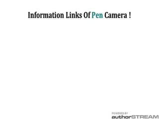 Order Pen Camera Today– Amazing Audio/Video Recorder-Call-9569620133