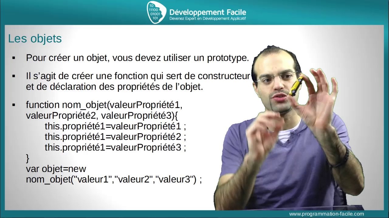 Comment creer et utiliser la puissance des objets avec JavaScript