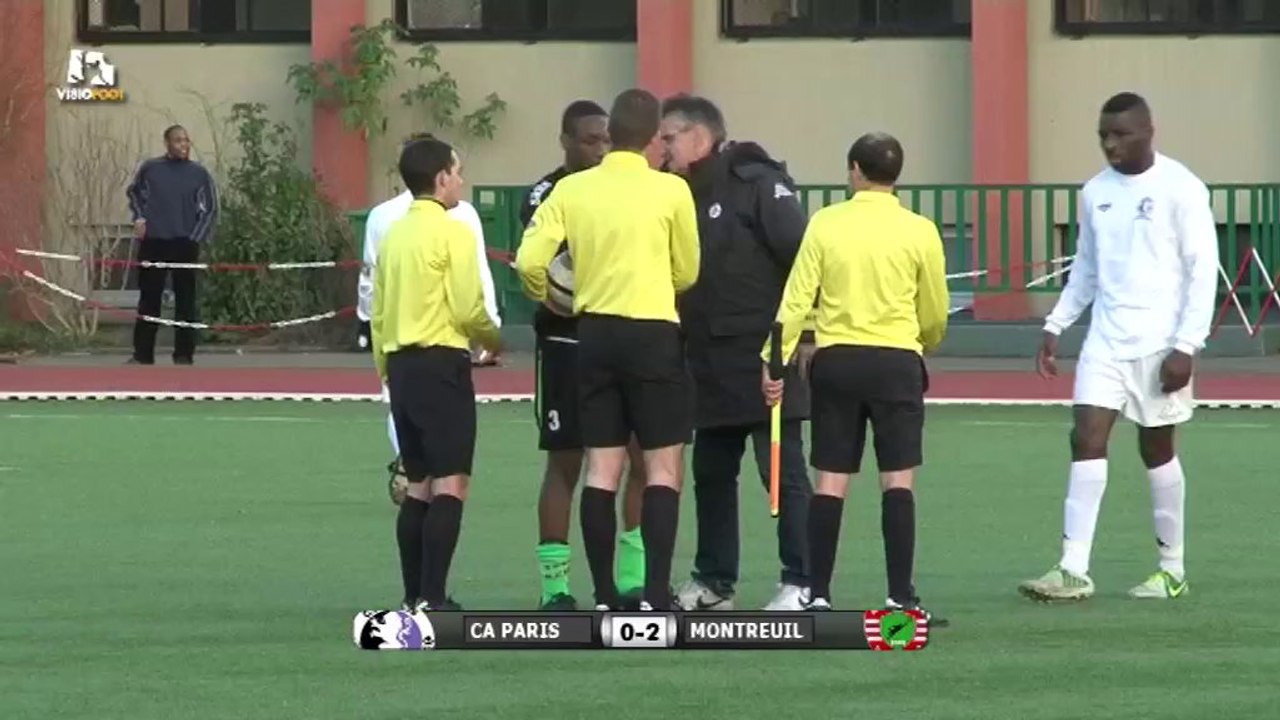 Paris CA 0 - 2 RSC Montreuil (09/02/2014)