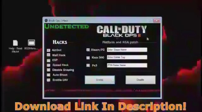 [UPDATED] CoD Black Ops 2 | Aimbot Hack [PS3|PC|Xbox 360] - FEBRUARY Update