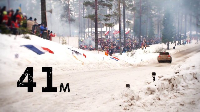 Volkswagen Polo R WRC - Record du Monde du saut avec mètres par Sébastien Ogier - Colin's Crest