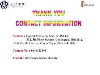 Find Floor Plan of Ivana Wakad Pune