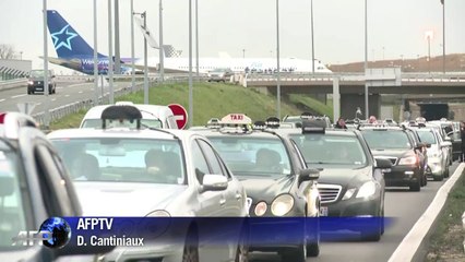 Nouveau coup de force des taxis contre la concurrence des VTC