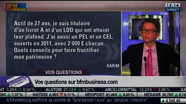 Les réponses de Christian Fontaine aux auditeurs, dans Intégrale Placements – 10/02 1/2