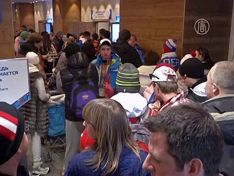 За билетами на Олимпиаду стоят часами