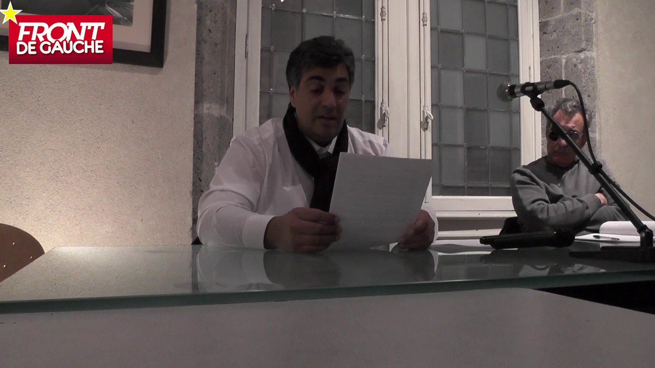 Assemblée citoyenne agde front de gauche 24 janvier 2014