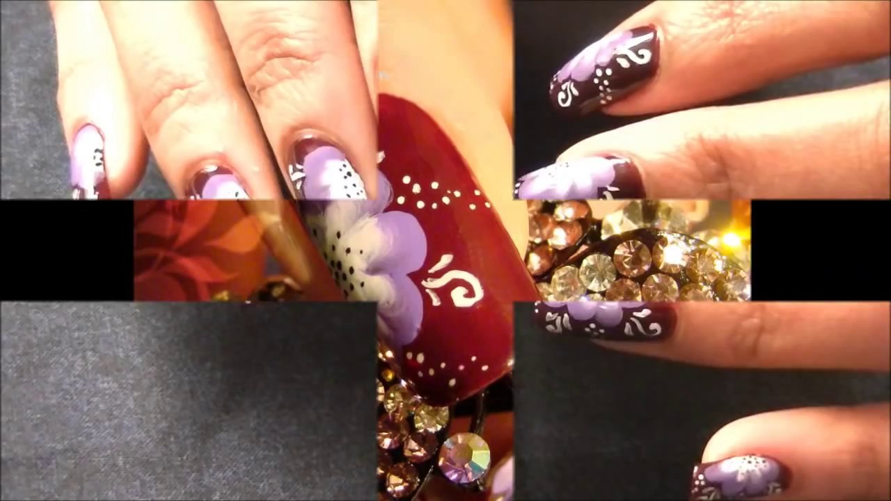 FLOWER NAIL ART