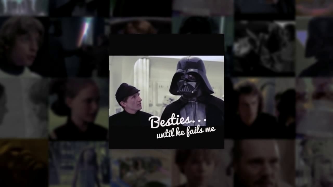 Dark Vador Look Back facebook! Parodie de facebook...