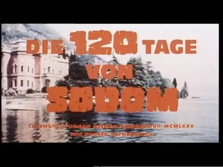 Die 120 Tage von Sodom (Deutscher Trailer)