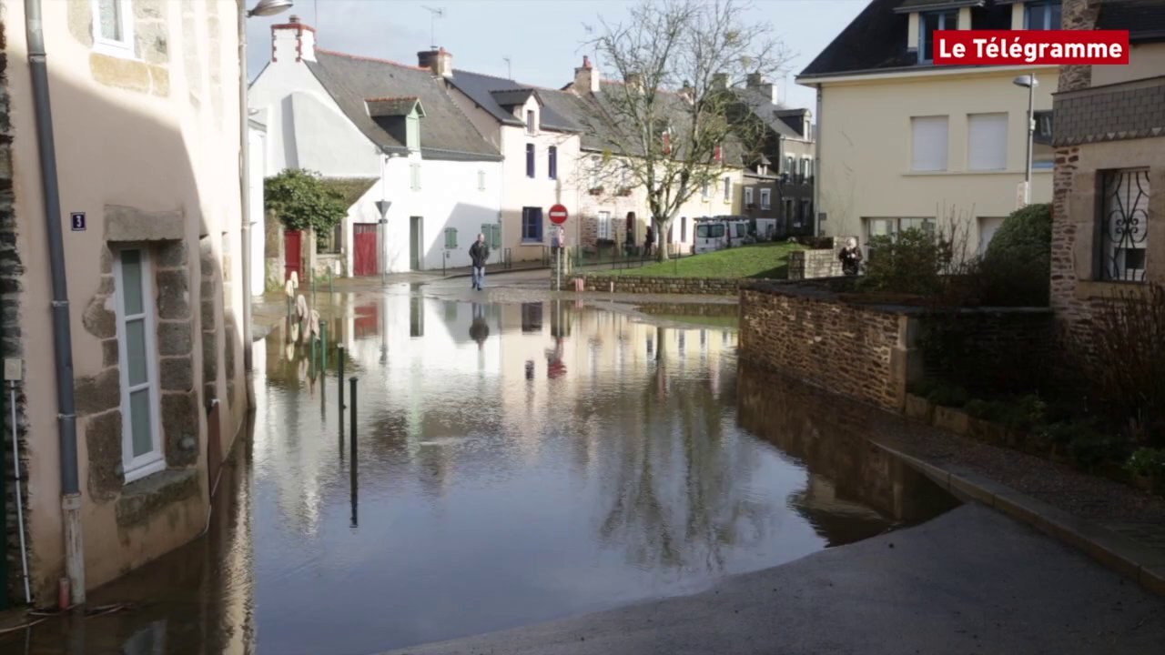 Malestroit (56). L'Oust a durement frappé...