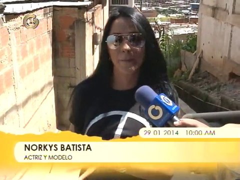 Norkys Batista revive momentos de su vida en el barrio donde vivió