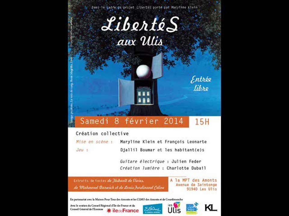 Aujourd'hui je suis libre de...