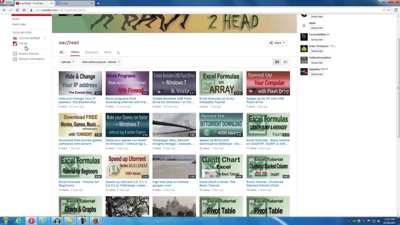Download youtube video with a click