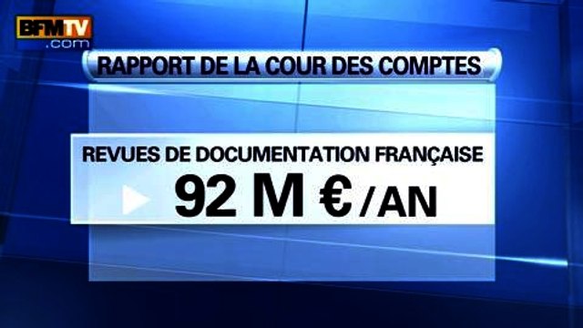 Cour des comptes: le rapport annuel dénonce abus et dysfonctionnements - 11/02