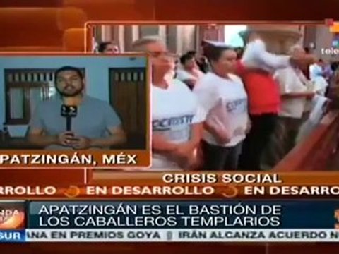 México: autodefensas ingresan a Apatzingán, Templarios lanzan amenaza