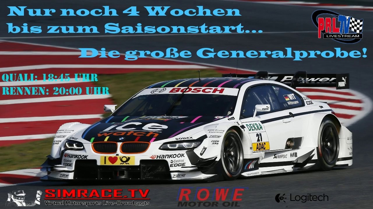 PRL DTM Saison - Testrennen Slovakiaring