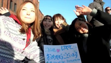 【二次会サプライズ】"All happiness on y(our) Life."　2014.2.8(sat) Hayato&Sayo WeddingParty!!!