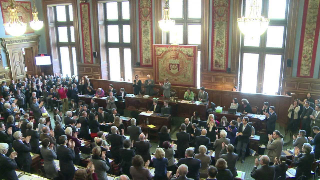 Les adieux de Bertrand Delanoë au conseil de Paris