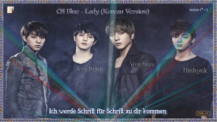 CN Blue - Lady (Korean Version) german sub