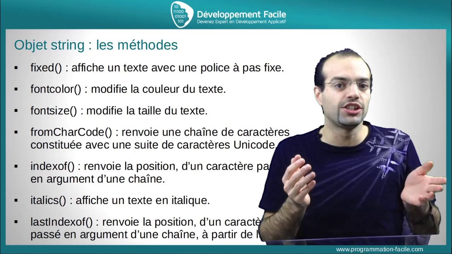 ⁣Comment utiliser toutes les possibilites des string avec JavaScript