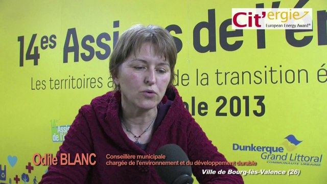 Cit’ergie® -Témoignages sur l’entrée dans le processus Cit’ergie® des collectivités distinguées en janvier 2013