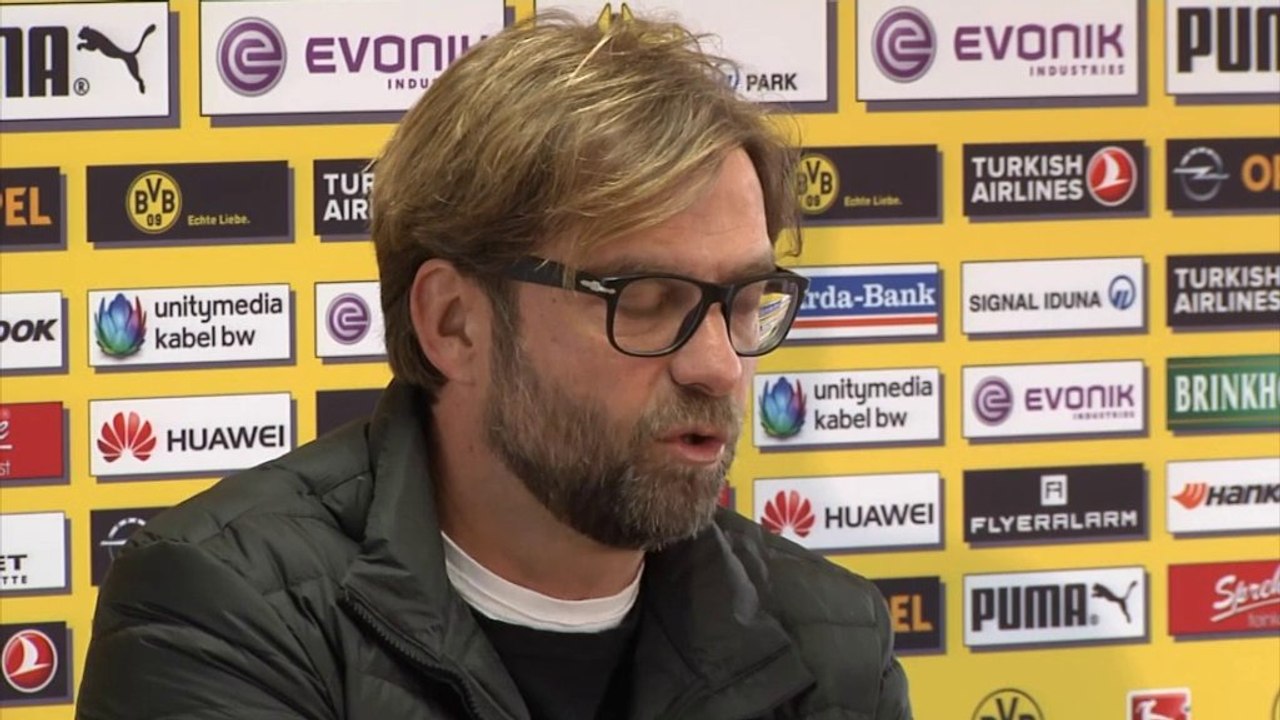 Klopp vor Frankfurt: 'Wird ein offenes Spiel'
