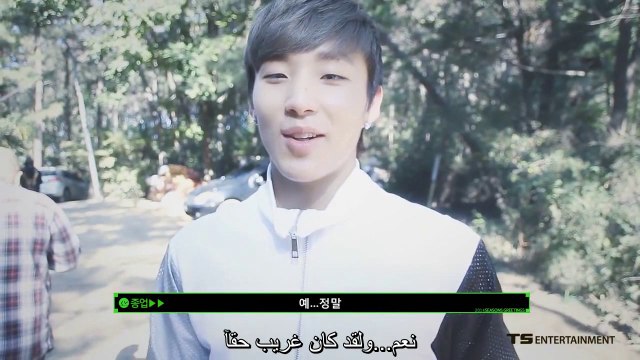 B.A.P - 2014 SEASONS GREETINGS making film Arabic Sub