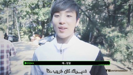 B.A.P - 2014 SEASONS GREETINGS making film Arabic Sub