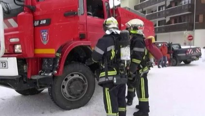 Une résidence prend feu à Val-d’Isère, une femme grièvement blessée