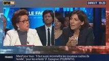 Anne Hidalgo - Christine Boutin BFM-TV, 2 février 2014