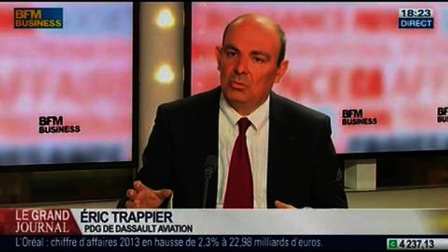 Éric Trappier, président directeur général de Dassault Aviation, dans Le Grand Journal – 10/02 2/4