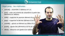 Les tableaux array n ont plus de secret pour vous en JavaScript