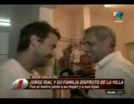 Mansión Imposible recibió la visita de Rial con su familia nota en Intrusos - 10 de Febrero