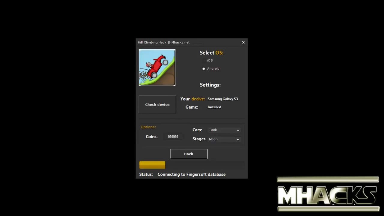 Hill Climb Racing Hack (Android and iOS)