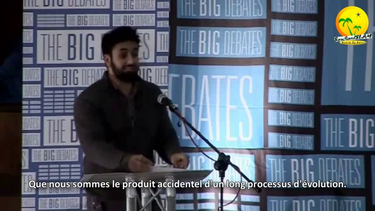 L'existence du mal est il une preuve de l'inexistence de Dieu ! Les religion sont-t-elles les sources de guerres! . Le grand débat. Athéisme ou Islam. #Hamza Tzortzis