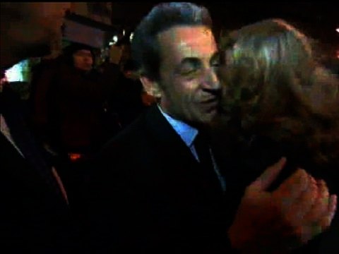 Nicolas Sarkozy présent au meeting de NKM par amitié - 10/02