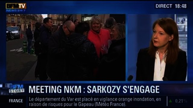 BFM Story: Nicolas Sarkozy assistera au meeting de Nathalie Kosciusko-Morizet - 10/02