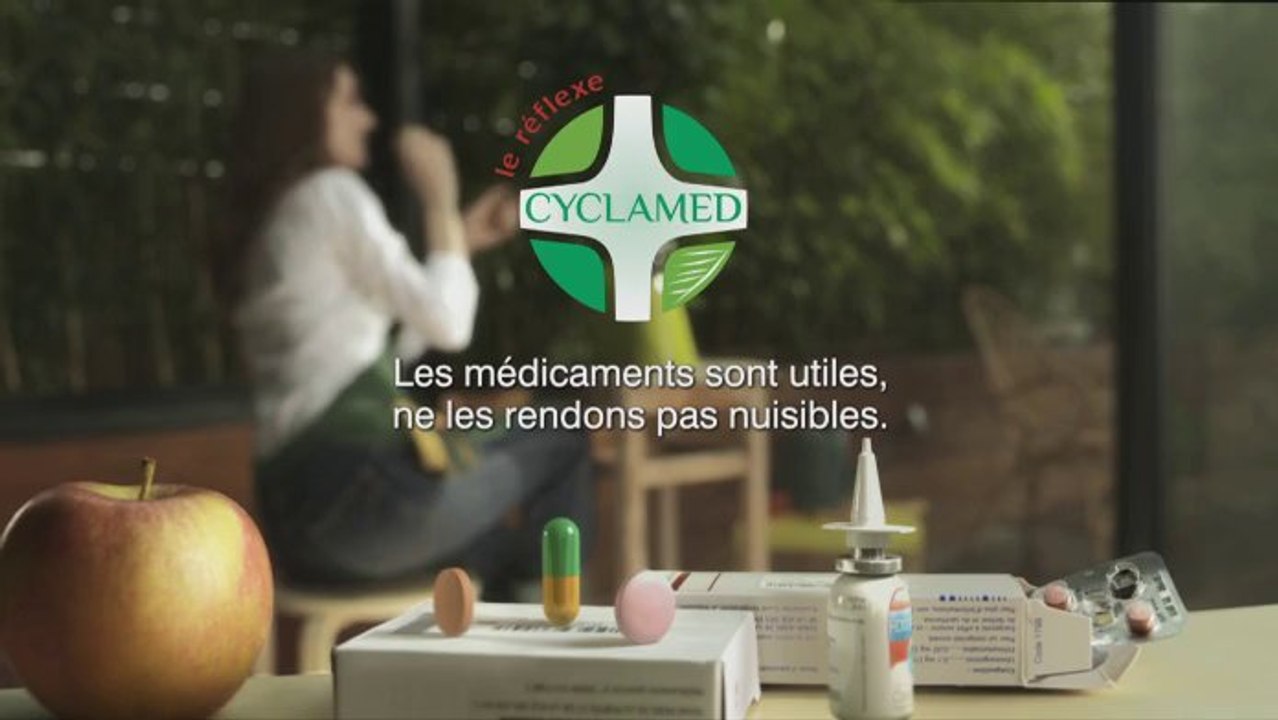 Cyclamed spot publicitaire écologie