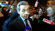 Nicolas Sarkozy présent au meeting de NKM 