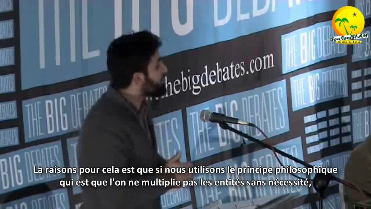 Débat. Athéisme ou Islam ! Preuve de l'existence de Dieu. Argument cosmologique.  # Hamza Tzortzis