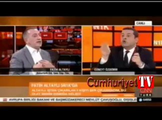 Cüneyt Özdemir'in bu sorusu Fatih Altaylı'yı zorda bıraktı