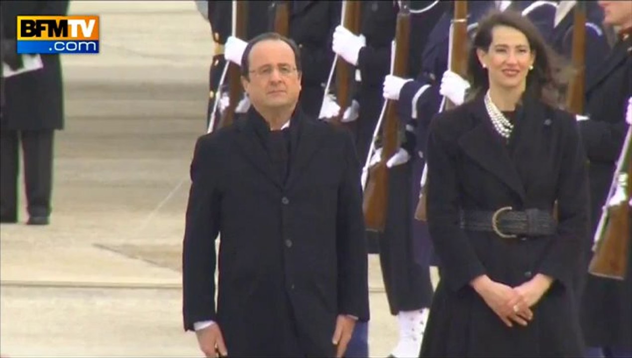 François Hollande est arrivé aux Etats-Unis pour une visite de trois jours - 10/02